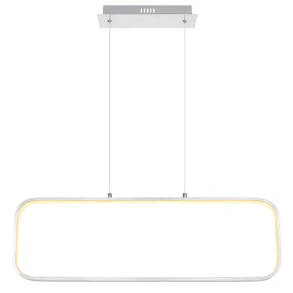 Globo Hanglamp Silla LED metaal nikkel 1x LED 3
