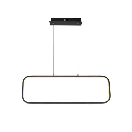 Globo Hanglamp Silla LED metaal zwart 1x LED 3