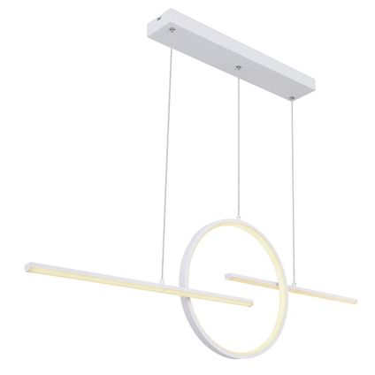 Suspension Barral LED Globo métal blanc 1x LED
