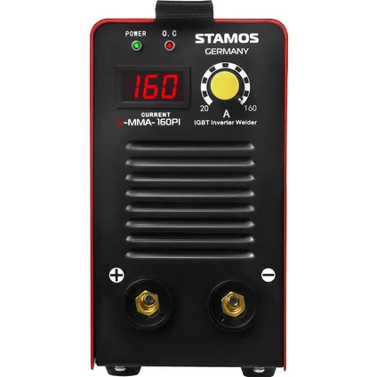 Stamos Germany Poste à souder à l'arc - 160A - Hot Start - LED Display S-MMA-160PI 3