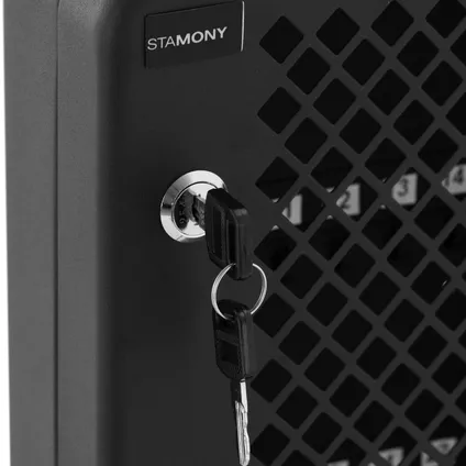 Stamony Boîte à clés - 24 clés - Avec numéros - double verrouillage ST-KS-402 3