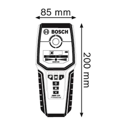 Bosch metaaldetector - GMS 120 - 0601081000 7