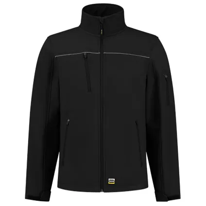 Tricorp softshell jack - Workwear - 402006 - zwart - maat 3XL 2