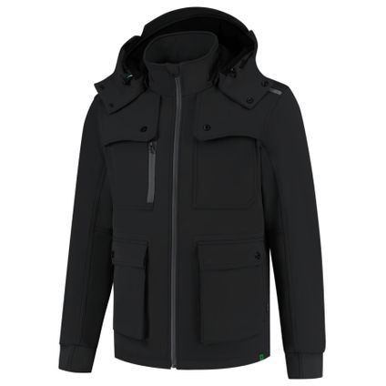 Tricorp winter softshell jack rewear - black - maat XL
