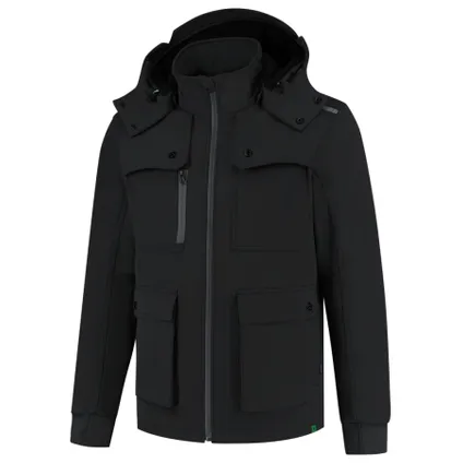 Tricorp winter softshell jack rewear - black - maat XL 2