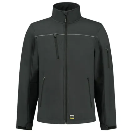 Tricorp softshell jack - Workwear - 402006 - donkergrijs - maat XXL 2