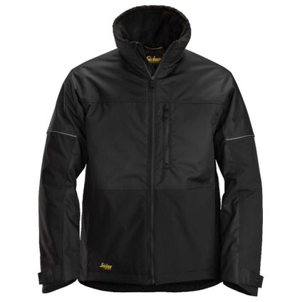 Snickers Workwear winterjas - 1148 - zwart / zwart - L