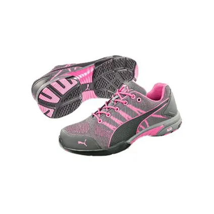 Puma chaussures de travail - Celerity Knit Pink - S1 basse - rose - taille 38