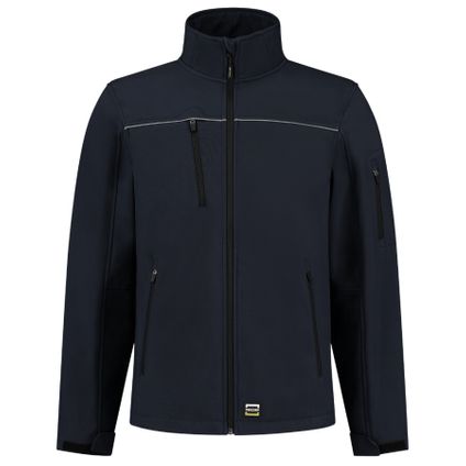 Tricorp softshell jack - Workwear - 402006 - marine blauw - maat L