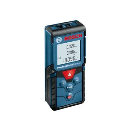 Télémètre laser Bosch - GLM40 - mesure la distance jusqu'à 40 m