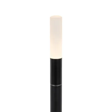 QAZQA Buiten tafellamp zwart incl. LED met touch dimmer oplaadbaar - Sjarel 2