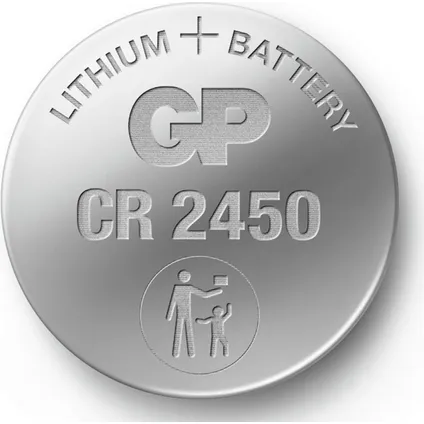 Piles GP CR2450 Lithium 3V DL2450 BL.A1