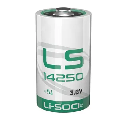 Pile lithium Saft LS14250 1/2AA 3.6V 1200mah - Par 1 pièce 2