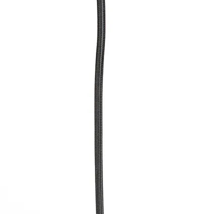 QAZQA Lampe à suspension design noir avec source lumineuse WiFi GU10 - Tuba Small 8