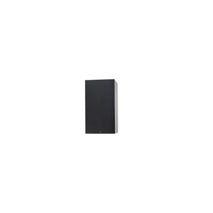 QAZQA Applique carrée intelligente noire avec Wifi GU10 - Sabbir 10