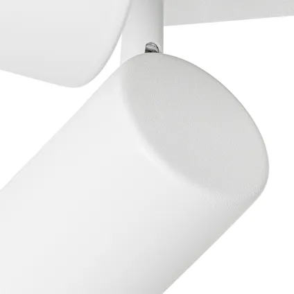 QAZQA Smart plafondlamp wit vierkant incl. 4 Wifi GU10 - Jeana 10