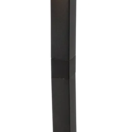 QAZQA Smart vloerlamp zwart 3-lichts incl. Wifi G95 - Big Cage 6