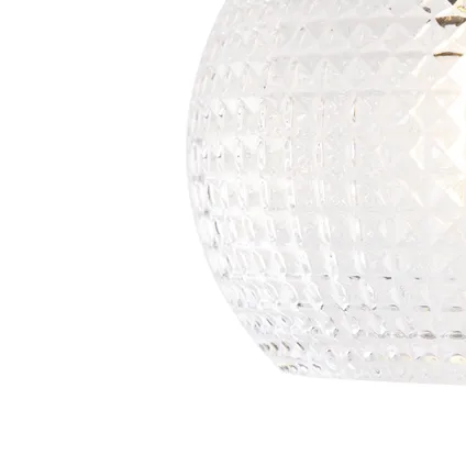 QAZQA Smart Art Deco plafondlamp messing incl. Wifi A60 - Sphere 8