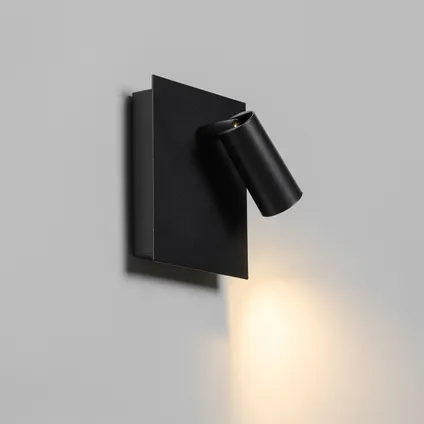 QAZQA Moderne buiten wandlamp zwart incl. LED IP54 - Simon 9