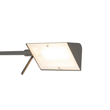 QAZQA Design wandlamp zwart incl. LED dimbaar - Notia 2