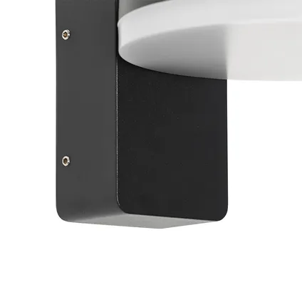 QAZQA Moderne buiten wandlamp zwart incl. LED IP54 - Esmee 5