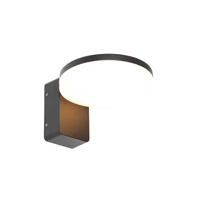 QAZQA Moderne buiten wandlamp zwart incl. LED IP54 - Esmee 7
