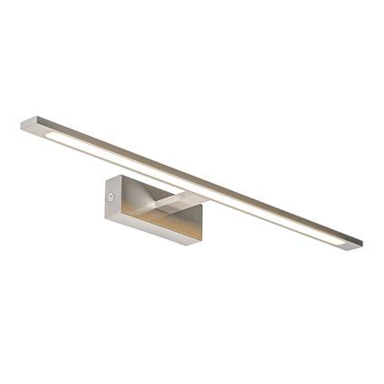 Wandlamp staal 62 cm incl. LED IP44 - Jerre
