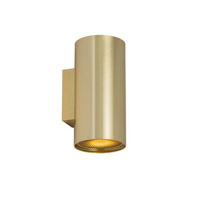 QAZQA Design wandlamp goud rond 2-lichts - Sab Honey