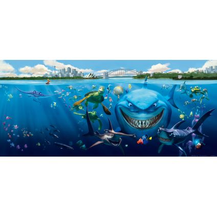 Disney poster Finding Dory blauw - 202 x 90 cm - 600861