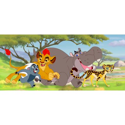 Disney affiche La Garde de Roi lion vert, bleu et jaune - 202 x 90 cm - 600887