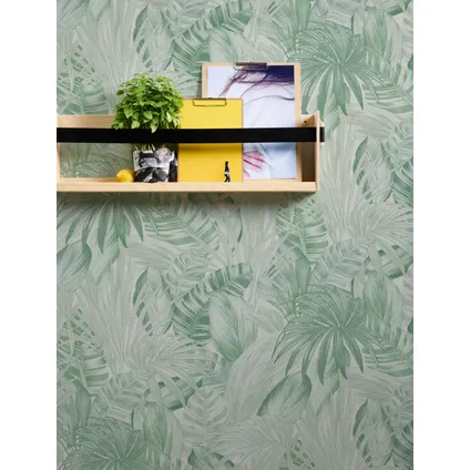 A.S. Création behangpapier tropische bladeren groen - 53 cm x 10,05 m - AS-368202 4
