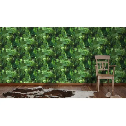 A.S. Création behangpapier tropische bladeren groen - 53 cm x 10,05 m - AS-362001 4