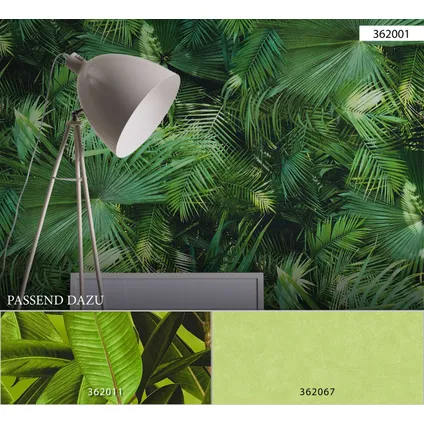 A.S. Création behang tropische bladeren groen - 53 cm x 10,05 m - AS-362001 5