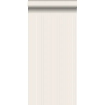 ESTAhome papier peint rayures fines couleur sable - 53 cm x 10,05 m - 115707
