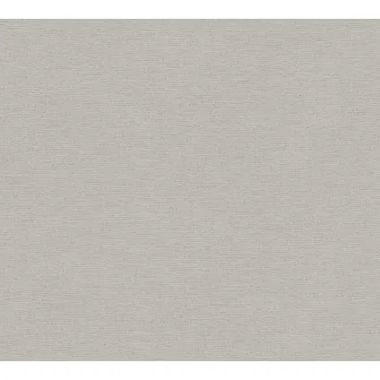 A.S. Création behangpapier linnenstructuur warm grijs - 53 cm x 10,05 m - AS-306894 2