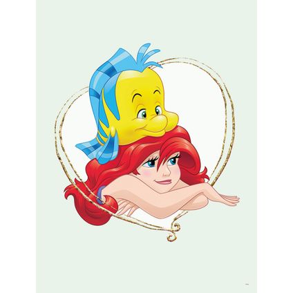 Komar poster Ariel - De kleine zeemeermin multicolor - 30 x 40 cm - 610164