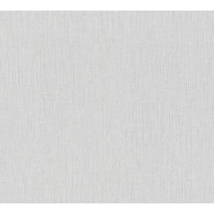 Livingwalls behangpapier linnenstructuur lichtgrijs - 53 cm x 10,05 m - AS-379523 2