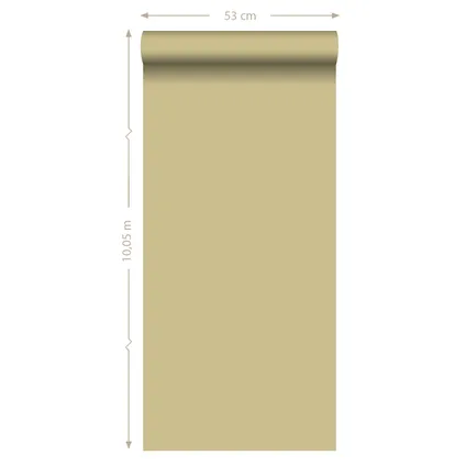 Origin Wallcoverings papier peint uni or brillant - 53 cm x 10,05 m - 346502 9