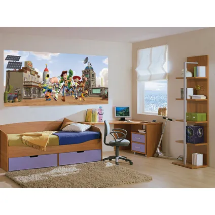 Disney poster Toy Story beige, blauw en groen - 202 x 90 cm - 600874 2