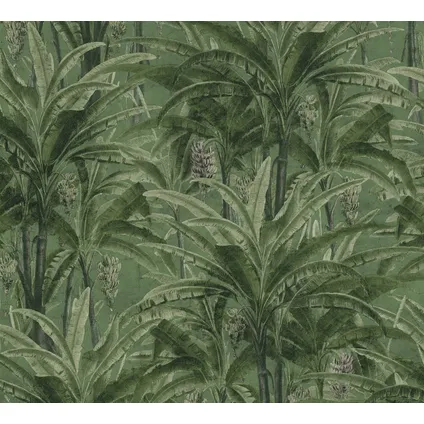 A.S. Création behangpapier tropische bladeren groen - 53 cm x 10,05 m - AS-364802 2