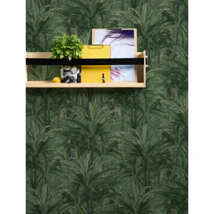 A.S. Création behangpapier tropische bladeren groen - 53 cm x 10,05 m - AS-364802 4