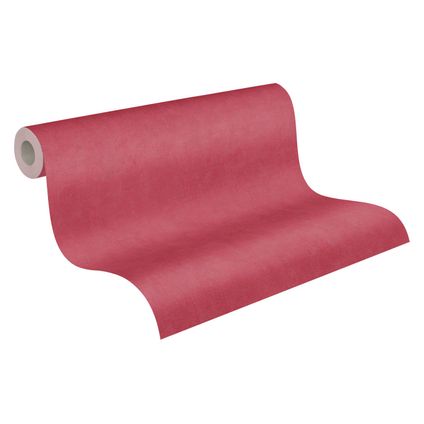A.S. Création behangpapier betonlook framboos roze - 53 cm x 10,05 m - AS-380248