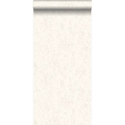 Origin Wallcoverings behangpapier metaal-look roomwit - 53 cm x 10,05 m - 347610