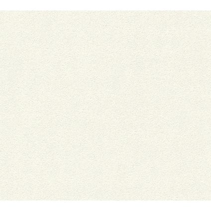 A.S. Création behangpapier fijne structuur crème - 53 cm x 10,05 m - AS-361681