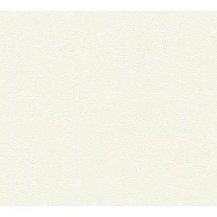 A.S. Création behangpapier fijne structuur crème - 53 cm x 10,05 m - AS-361681