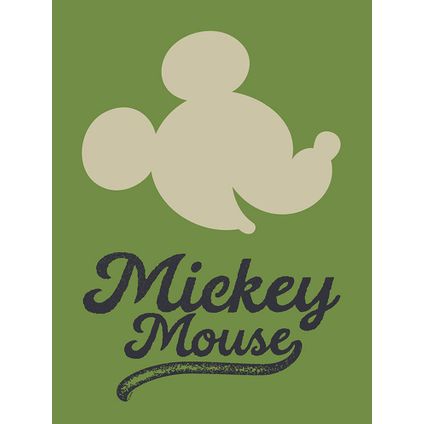 Komar poster Mickey Mouse groen - 30 x 40 cm - 610116