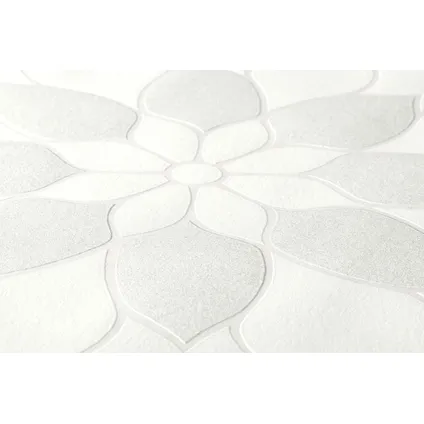 A.S. Création behang bloemen wit en grijs - 53 cm x 10,05 m - AS-361707 3