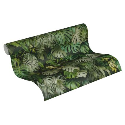 A.S. Création behang tropische bladeren groen - 53 cm x 10,05 m - AS-372802