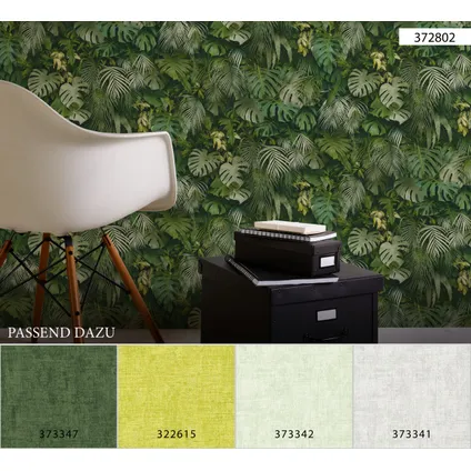 A.S. Création behang tropische bladeren groen - 53 cm x 10,05 m - AS-372802 7