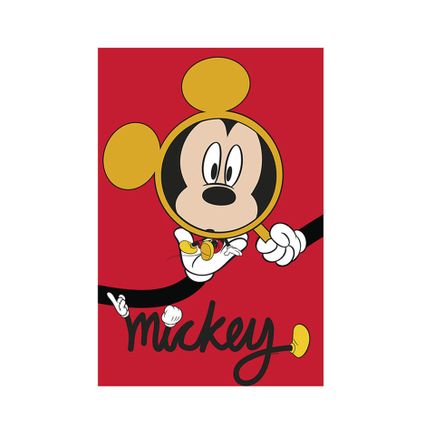 Komar poster Mickey Mouse rood - 40 x 50 cm - 610120